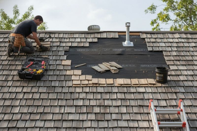 Cedar Shingles Repair