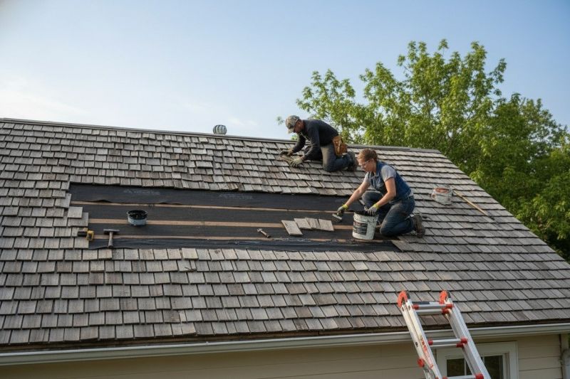 Wood Shingles Repair